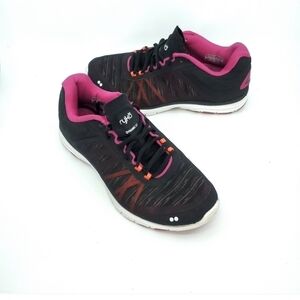 Ryka Dynamic 2.5 shoes athletic women's sz 6 black purple SH231